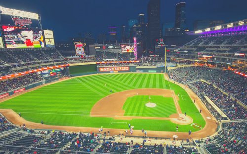 Minnesota Twins Baseball Game at Target Field