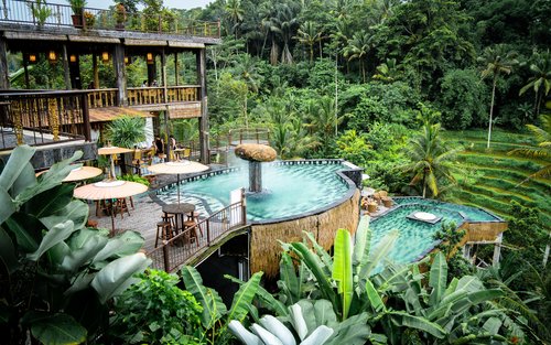 D'Tukad Coffee Club à Ubud Bali