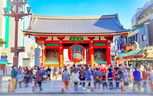 Abfahrt Tokio: Tagesbustour zur Kaiserpalast-Doppelbrücke, zum Sensō-ji-Tempel und nach Koedo Kawagoe (inkl. Sukiyaki-Kobe-Rindfleisch-Donburi zum Mittagessen)