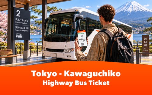 Tokio - Kawaguchiko Ticket voor de langeafstandsbus