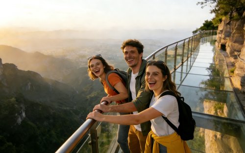 張家界アバター奇峰+天門秘境+半日自由選択プライベート3日間ツアー+プルマンホテル連泊