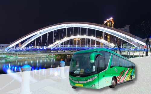 Директен автобус от Хонконг до Джуншан [Трансгранична експресна линия на автобуси Yong Dong] 