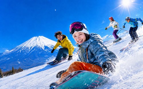 Lawatan Sehari Ski Yeti Gunung Fuji (Berlepas dari Tokyo atau Shinjuku)