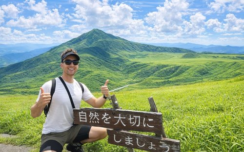 Jednodenní výlet k hoře Aso a horkým pramenům Kurokawa z Fukuoky