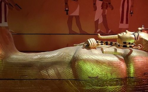 Vstup do Přírodovědného muzea v Las Vegas