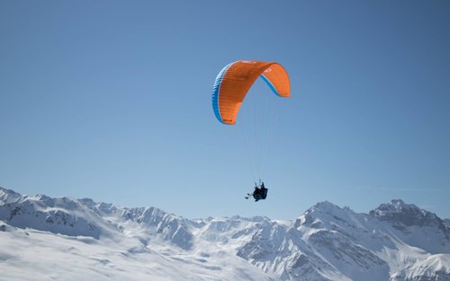 parapent a Davos
