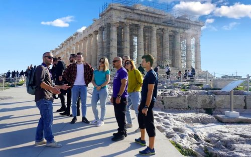 Acropolis at Partnenon e-bike tour sa Athens 