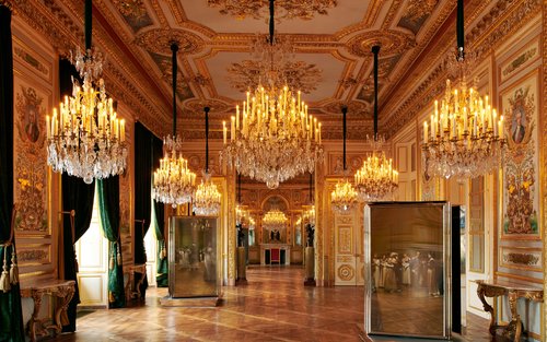 Vstupenka do Hotelu de la Marine v Paříži