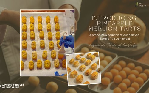Merlion Pineapple Tarts & Tea Workshop, por Kele