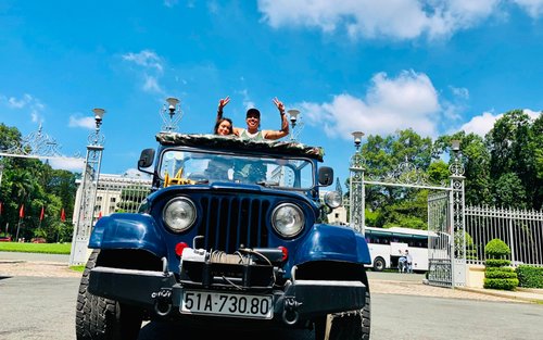 Sai Gon Privat Halvdagsbytur med Army Vintage Jeep