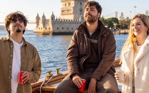 Tagus River Sightseeing Cruise with Open Bar