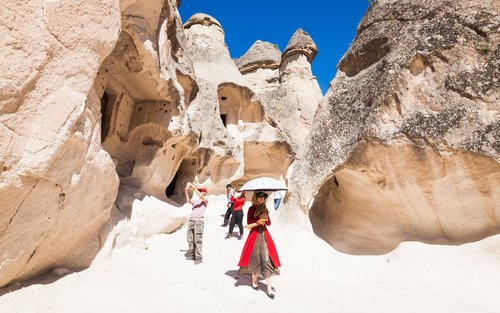 Historical Cappadocia Red Tour with Lunch and Entry Tickets