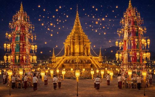 Festival de fanalets Lanna 2026 a Chiang Mai-Lamphun