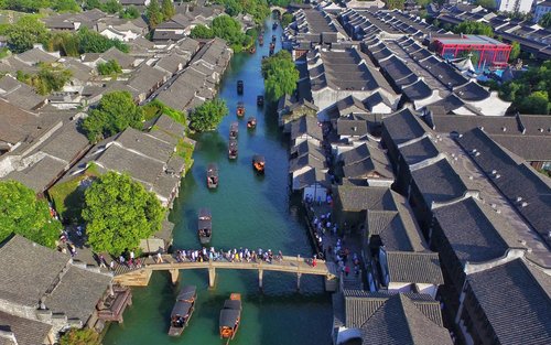 Pribadong pamamasyal sa Dongzha at Xizha ng Wuzhen sa loob ng isang araw (maaaring pumili ng pag-alis mula Shanghai/Hangzhou)