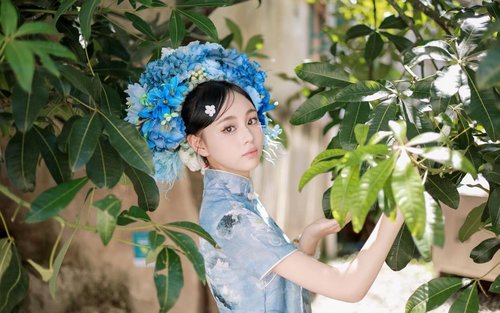 Xiamen Gulangyu hairpin flower travel photography experience (superb hairpin flower photo + optional makeup + optional photographer to follow and shoot outdoor scenes + a variety of styles to choose from)