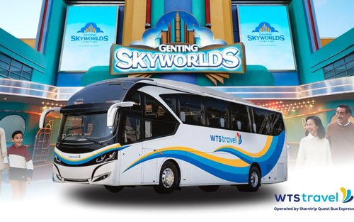 Singapore - Genting Highlands buss med WTS Travel (Starstrip Express) 