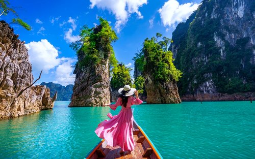 Phuket/Krabi/Khao Lak : Excursion privée d’une journée à Khao Sok avec excursion en bateau sur le lac
