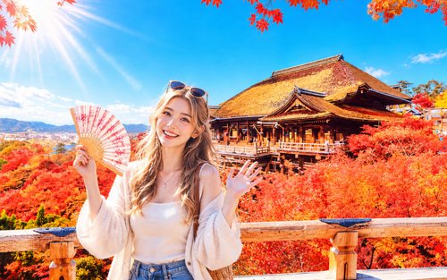 Kyoto Nara Day Trip | Kiyomizu-dera Temple + Fushimi Inari-taisha Shrine + Nara Park (Departing from Osaka/Kyoto)