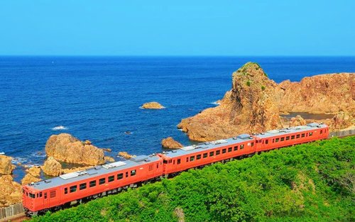 อิซุโอโมโระยามะ/สวนกระบองเพชรและรถไฟชมวิวทะเล (รวมตั๋ว) และทริปหนึ่งวันชายฝั่งโจงาซากิ (ออกเดินทางจากโตเกียว)