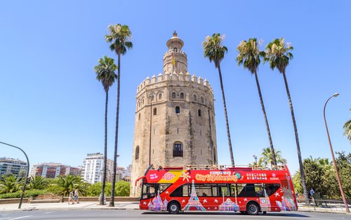 Seville Hop On Hop Off City Sightseeing Bus Tour
