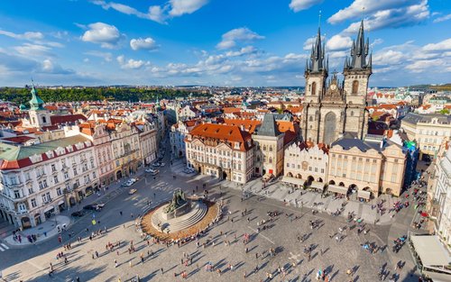 Półdniowa piesza wycieczka po Starym Mieście w Pradze i Moście Karola