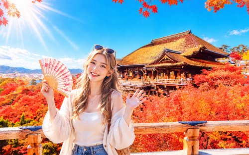 Kyoto Nara Day Trip │ Kiyomizu-dera Temple + Fushimi Inari-taisha Shrine + Nara Park (Departing from Osaka/Kyoto)