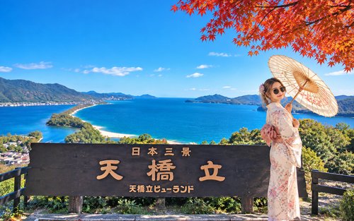 (Abfahrt von Osaka/Kyoto) Tagestour durch das Meer von Kyoto: Amanohashidate, Inne Funaya, Inne-Bucht-Bootstour, Chion-ji-Tempel, optionaler Tango-Seezug