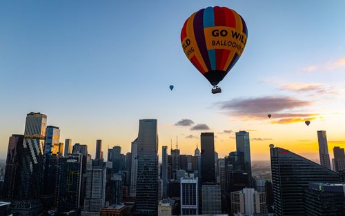 Melbourne Sunrise Hot Air Balloon Flight by Go Wild Ballooning