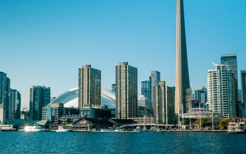 Toronto Walking Tour with CN Tower and River Cruise Ticket