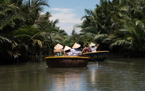 Coconut Forest Tour by Bicycle and Basket Boat in Hoi An
