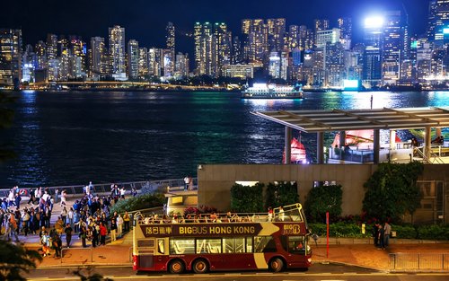 Hong Kong Big Bus Passeios turísticos ilimitados Hop-On Hop-Off