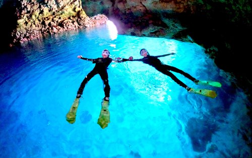 Okinawa: Onna Village Blue Cave Private Snorkel (Free Photo Shoot)