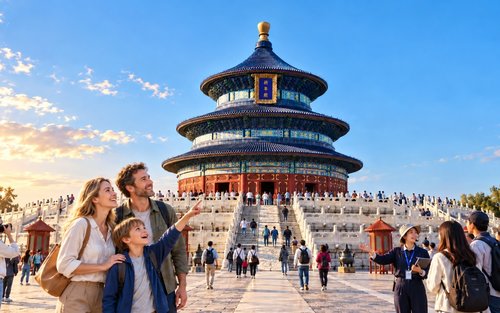 Tur Setengah Hari Kuil Surga Beijing (termasuk pemandu)