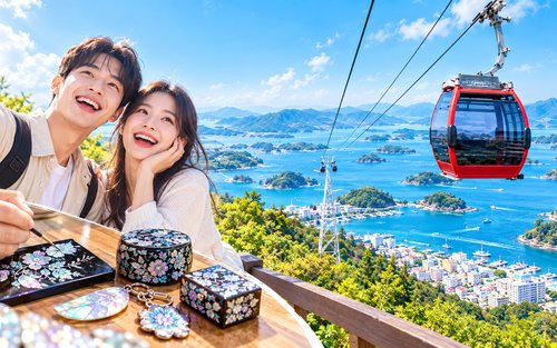 Tur de o zi întreagă cu telecabina Busan Tongyeong și artizanat Najeon