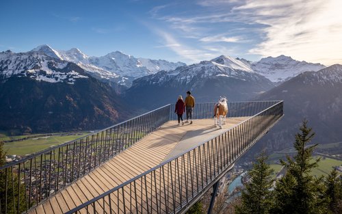 Harder Kulm - Top of Interlaken Funicular Ticket 