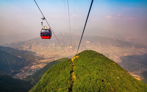 Excursió privada d'un dia a Kathmandu Chandragiri Hills i Swayambhunath