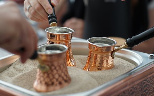 Hội thảo Pha cà phê Thổ Nhĩ Kỳ trên cát & Bói toán ở Istanbul