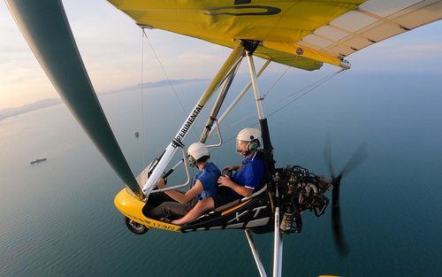 Pattaya Sky Adventure Microlight por TSA Tailândia