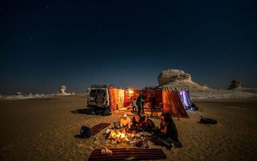 All-Inclusive 2-Day White & Black Desert Camping with 4WD & BBQ