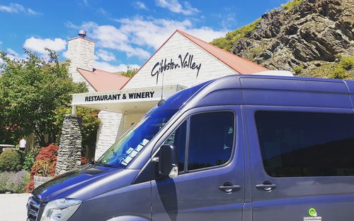 Travel from one winery to another in a spacious van