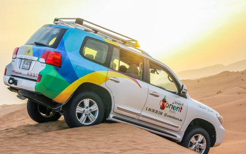 Dubai's Sunrise Safari with Wildlife Experience or Morning Safari