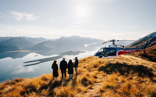 25 vagy 35 perces festői helikopteres repülés hegyi leszállással