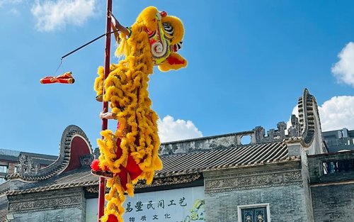 Partenza da Guangzhou | Tour di un giorno di Shunde per buongustai (Tempio ancestrale di Foshan + Lingnan Tiandi)