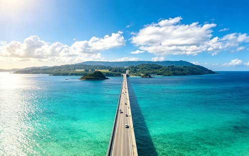 沖繩美麗海水族館、古宇利島 & 萬座毛體驗
