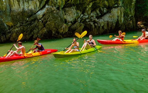 Krabi Half-Day Koh Lanta Sea Cave Kayaking Adventure