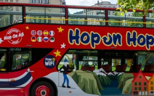Oslo hop-on hop-off bus by Hop on AS