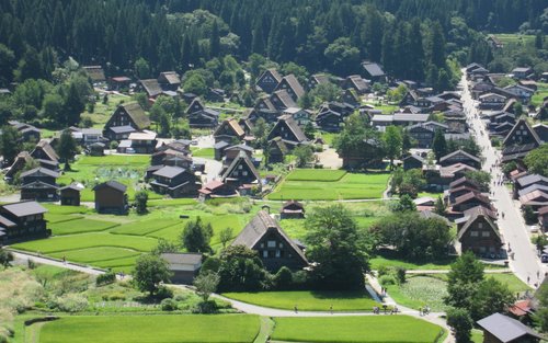 Excursion en bus à Shirakawa-go, Gokayama et Hida Takayama (départ de Kanazawa)