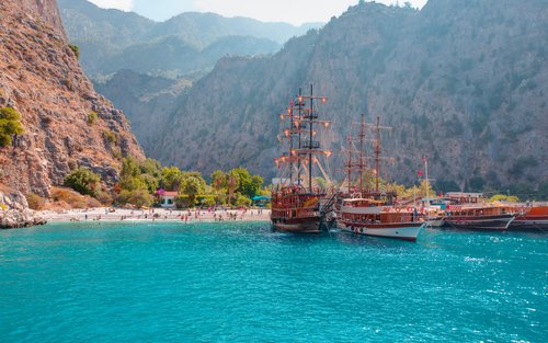 Lawatan Bot Separuh Hari Lembah Rama-rama Muğla