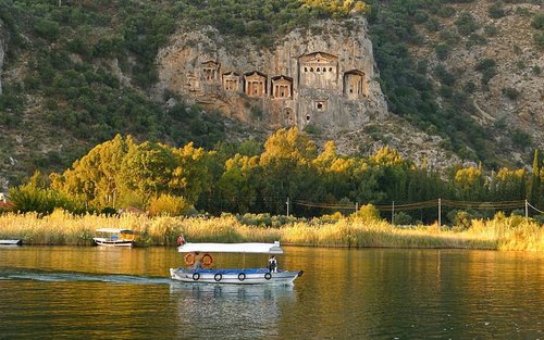 Marmaris Dalyan & Kaunos Full-Day River Cruise with Mud Baths