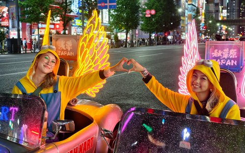 Experiência de Kart de Rua em Tóquio em Akihabara e Asakusa por YAHKART